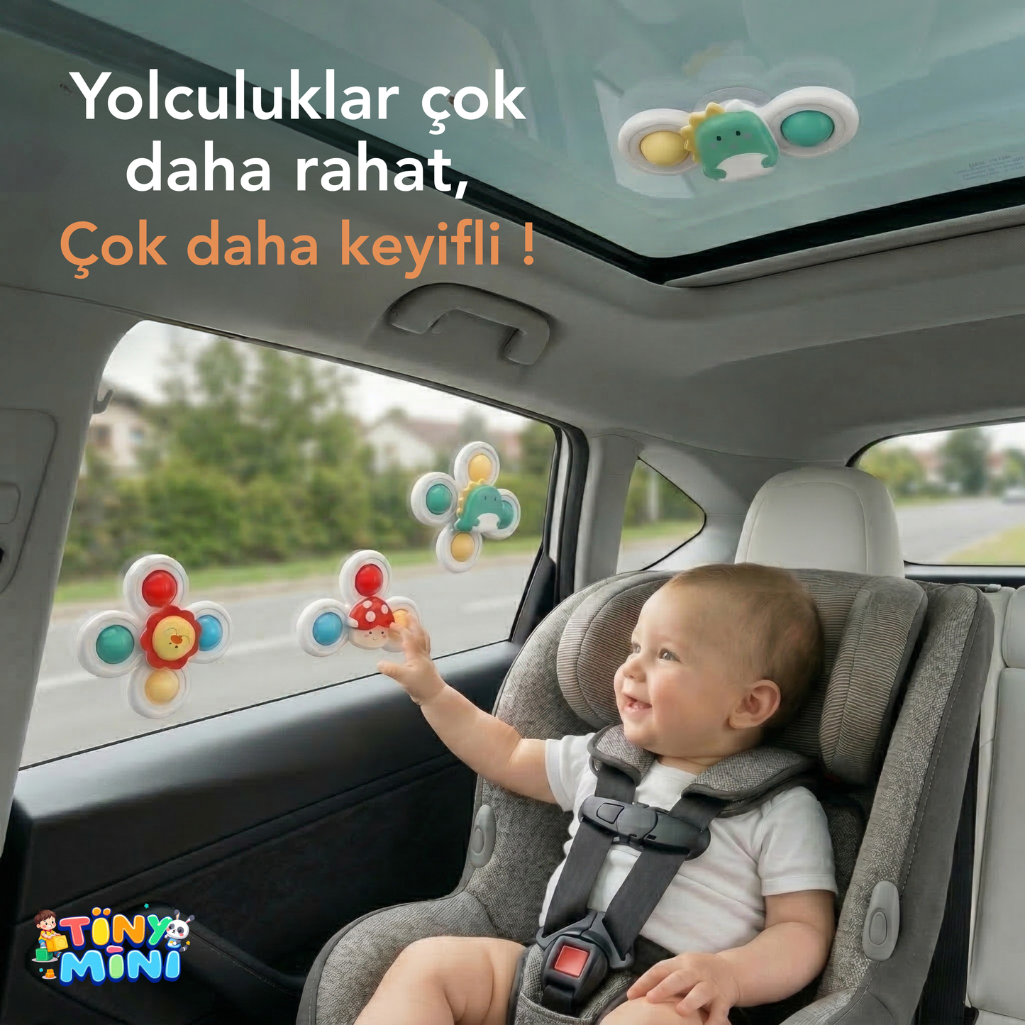 TinyMini™ Dönen Çıngırak İlgi Odağı