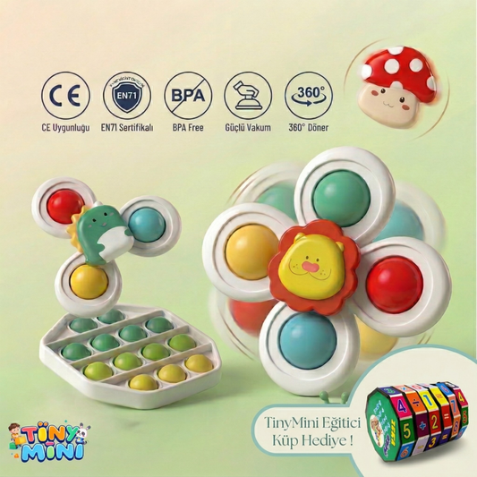 TinyMini™ Dönen Çıngırak İlgi Odağı