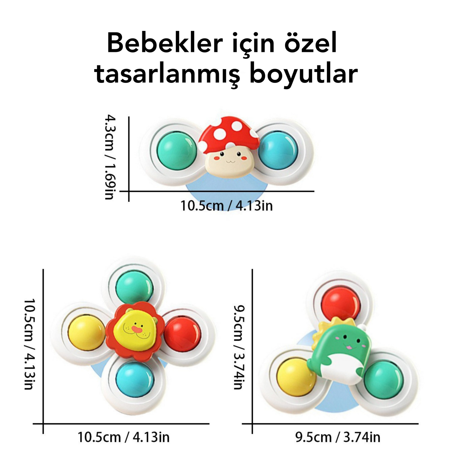 TinyMini™ Dönen Çıngırak İlgi Odağı